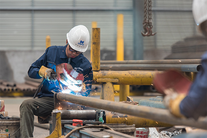 泰安网架焊接车间